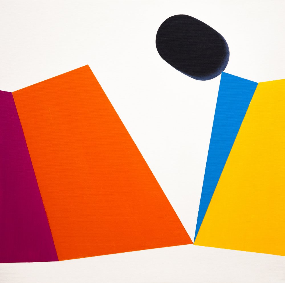 Blocos de cores geométricos de Ildefonso Martín