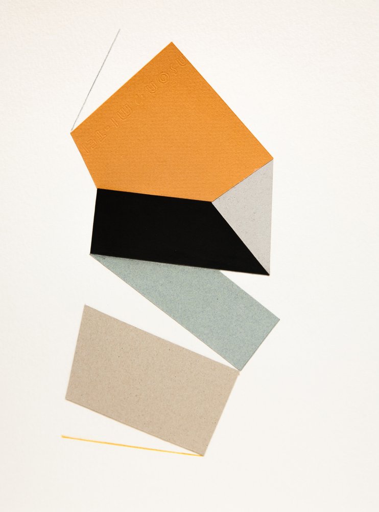 Blocos de cores geométricos de Ildefonso Martín