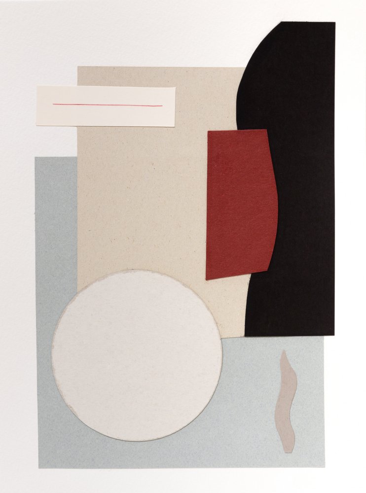 Formas abstratas em tons suaves de Ildefonso Martín