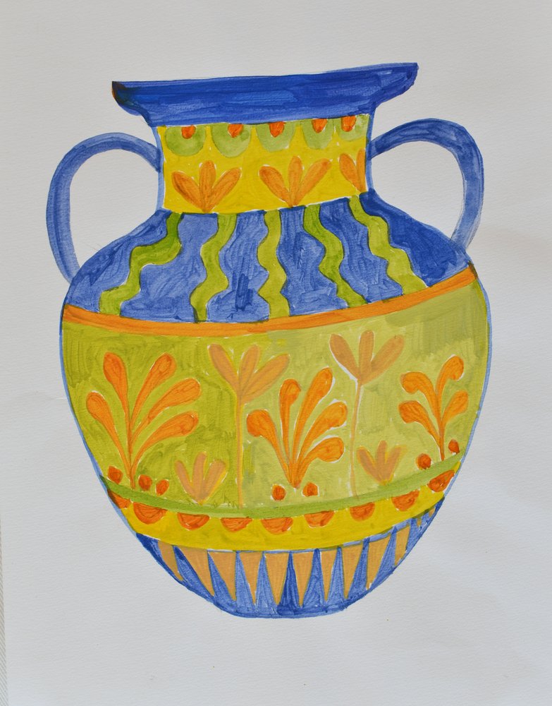 vaso grego de Iria Fernandez