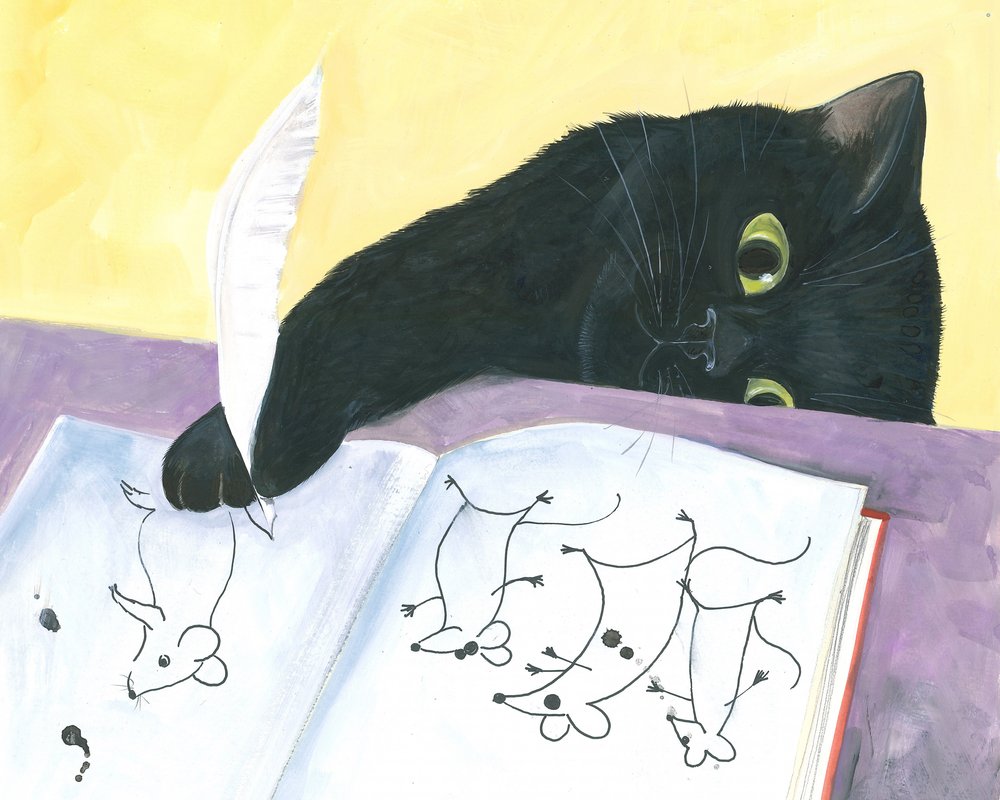 Imaginação felina de Isabelle Brent