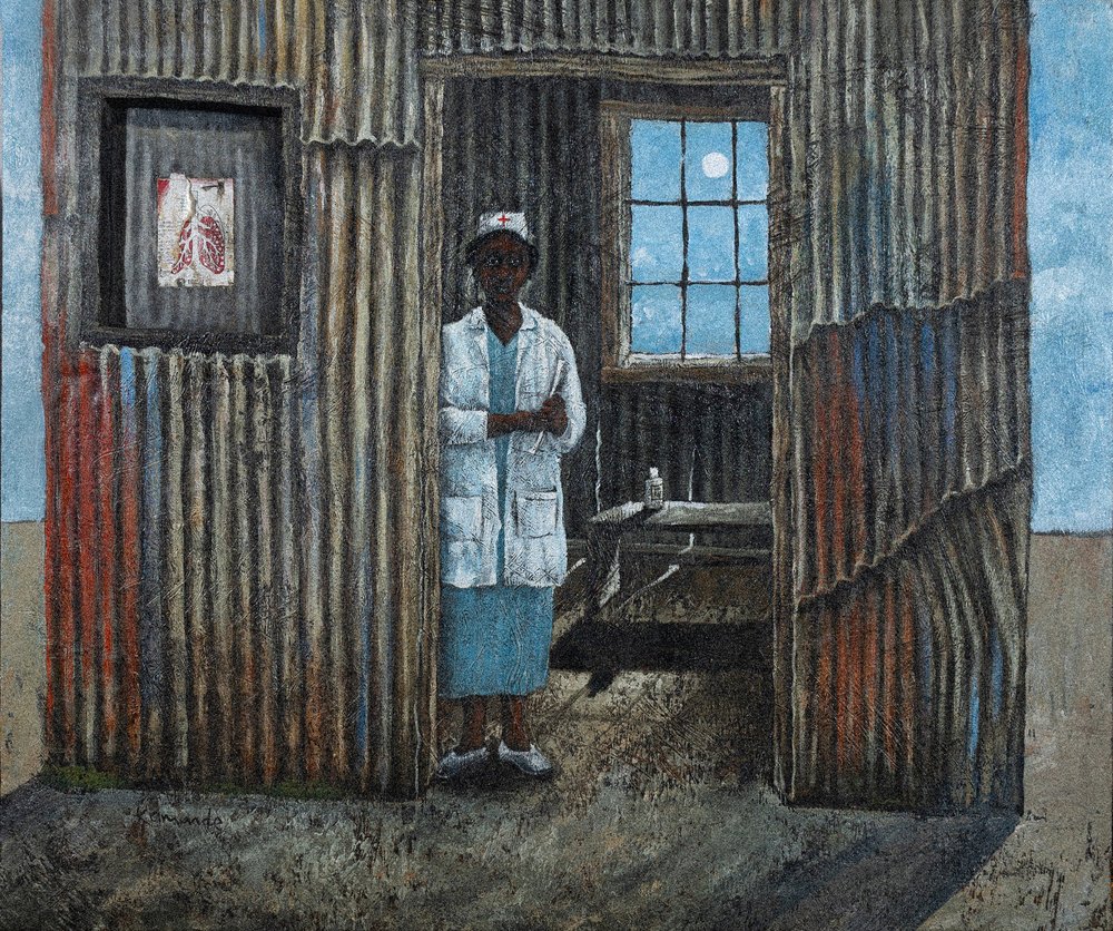 Enfermeira da Clínica Moonlit de James Kamande