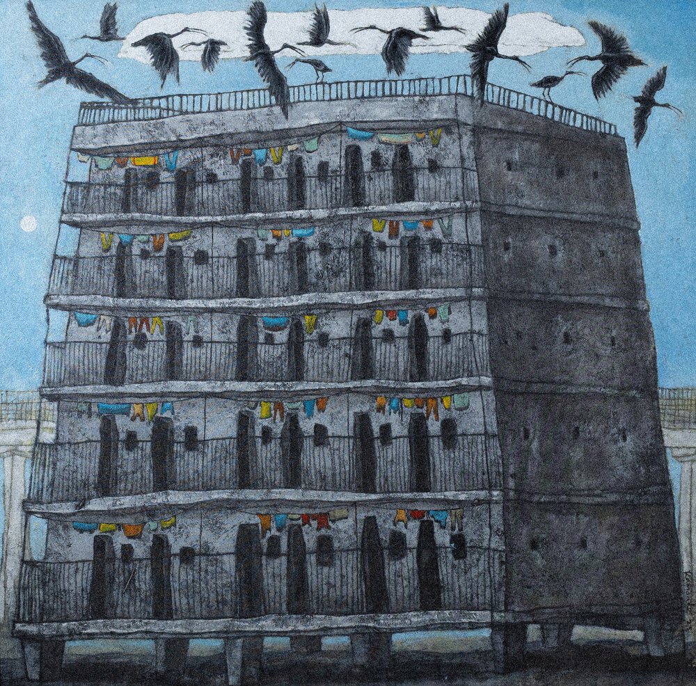 Aves das Torres Urbanas de James Kamande