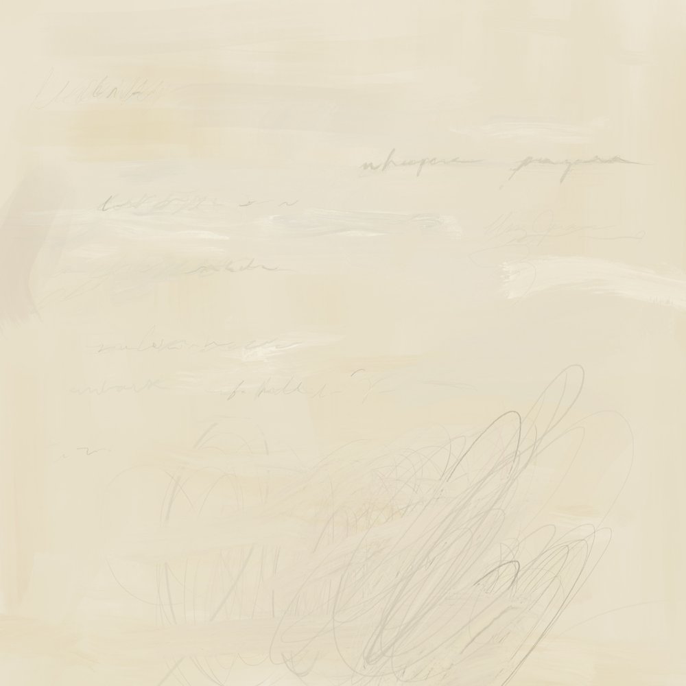 Escrita abstrata esbatida de James Zamora