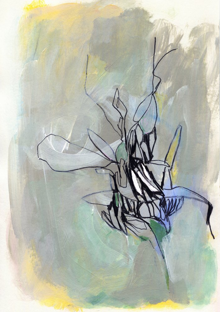 Flores botânicas abstratas de Jenja Braun