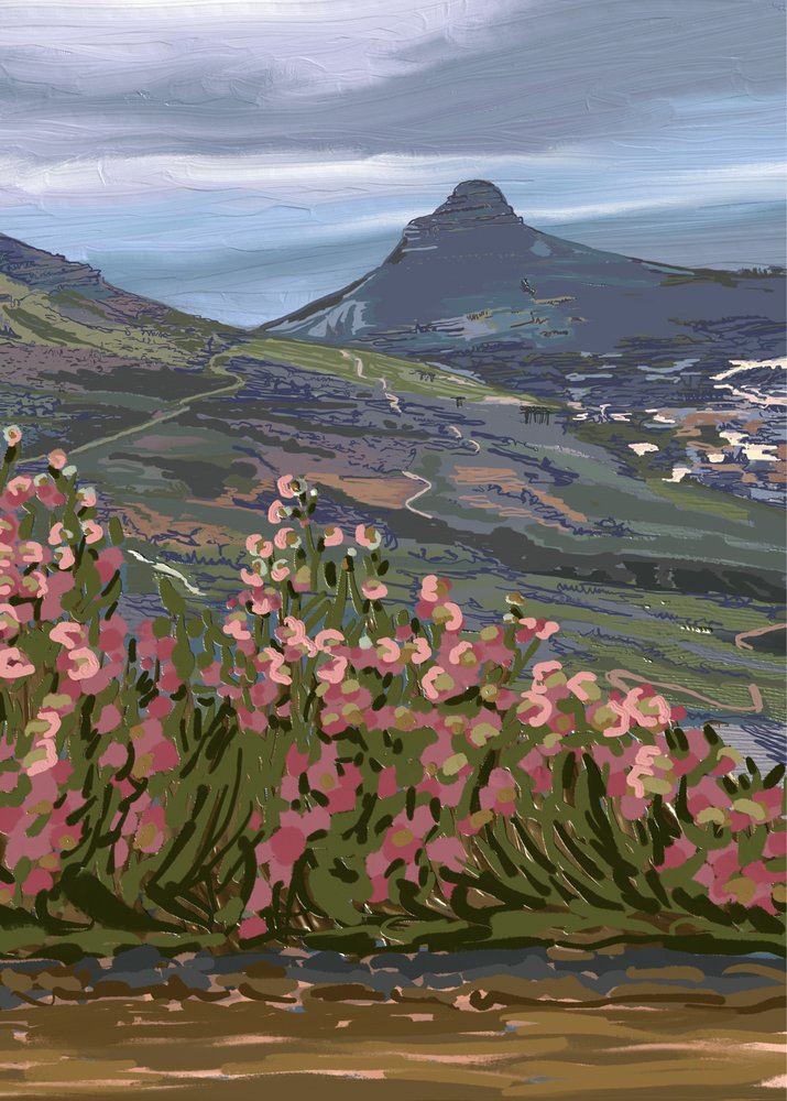 Flores nas montanhas de Jenna Alheit