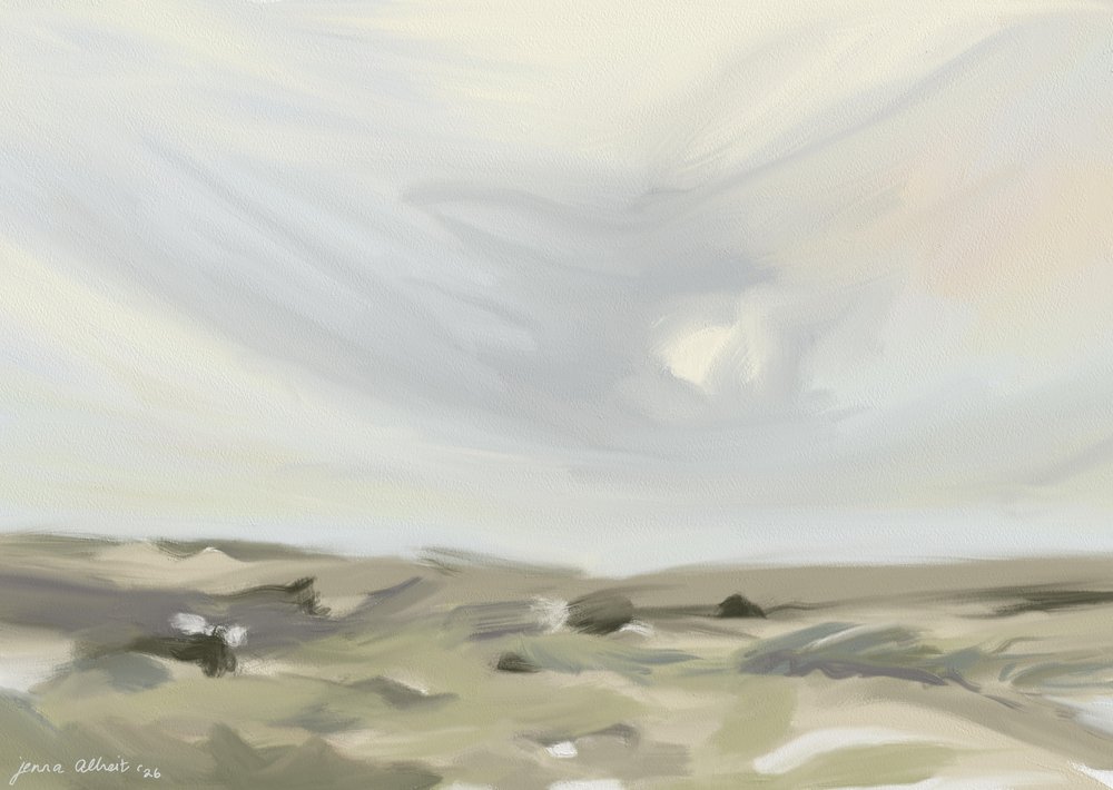 Paisagem do Céu Sereno de Jenna Alheit