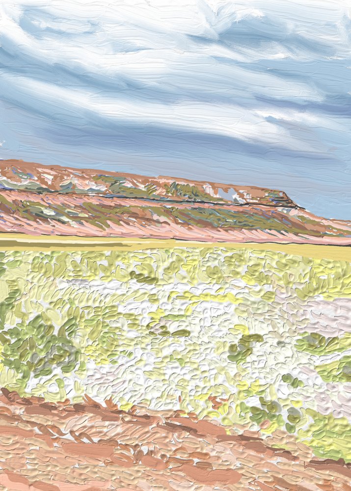 A Vasta Planície do Deserto de Jenna Alheit