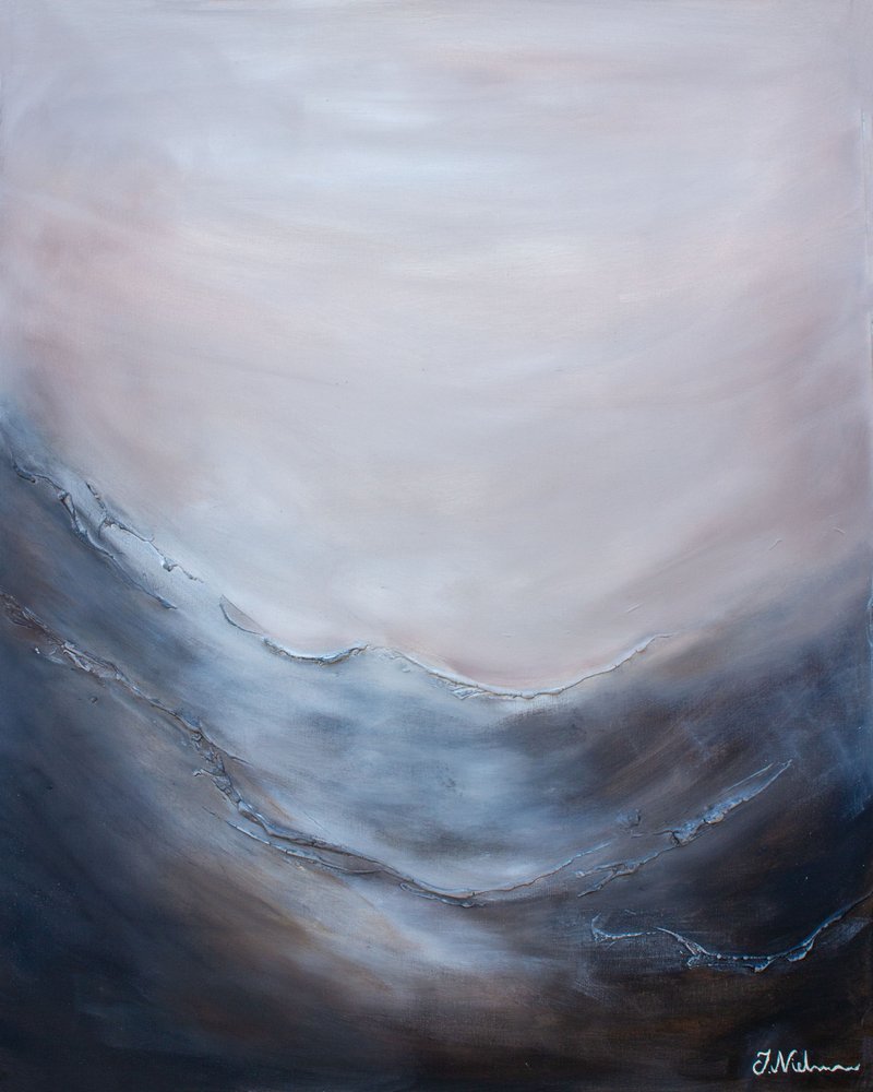 Horizonte marítimo enevoado de Jenny Nielsen