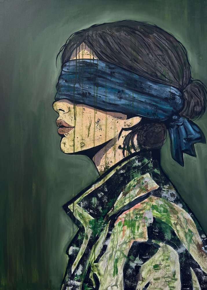A misteriosa mulher de olhos vendados de Jenny Nielsen