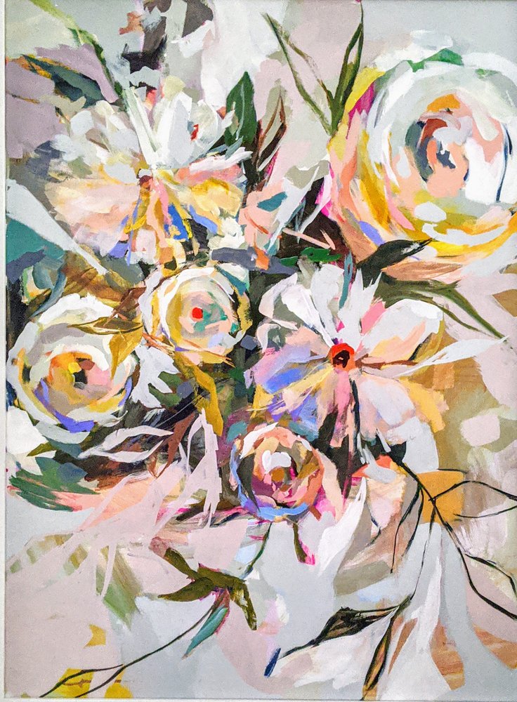 Flores no quarto de Jenny Westenhofer