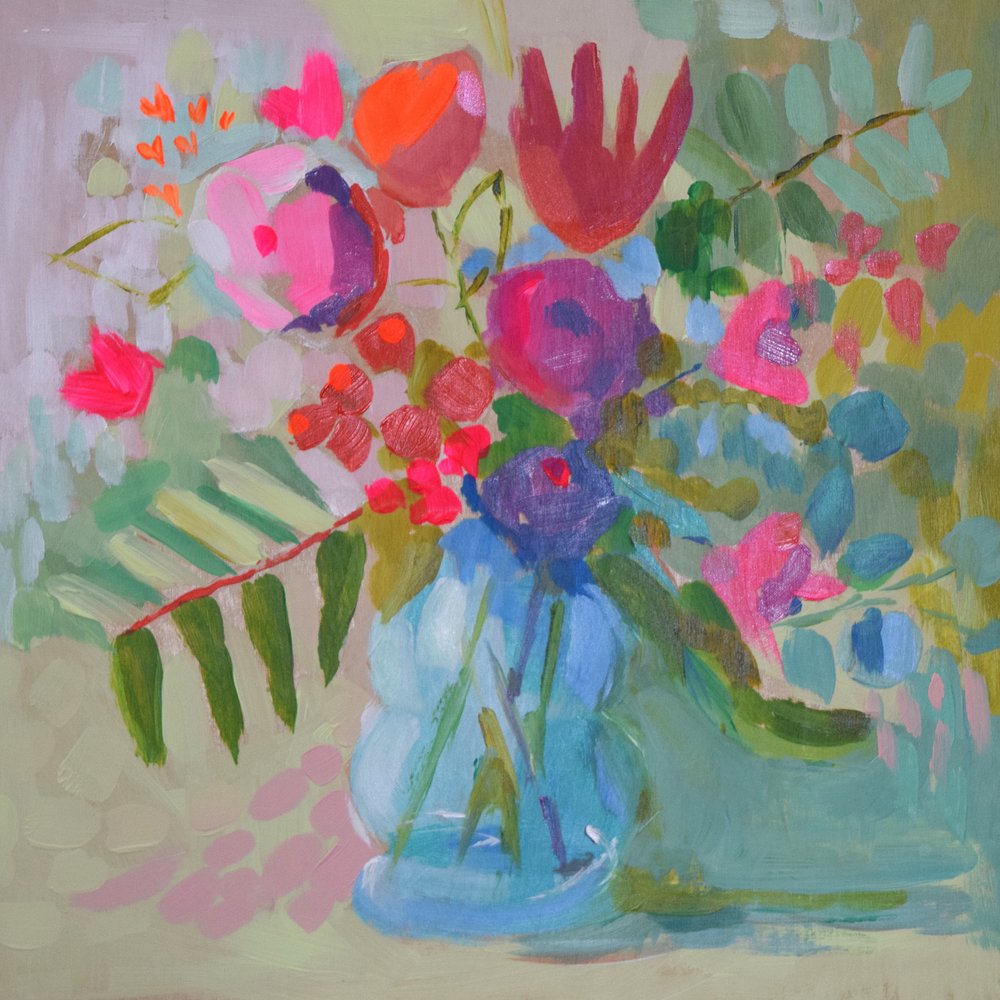 Neon Floral de Jenny Westenhofer