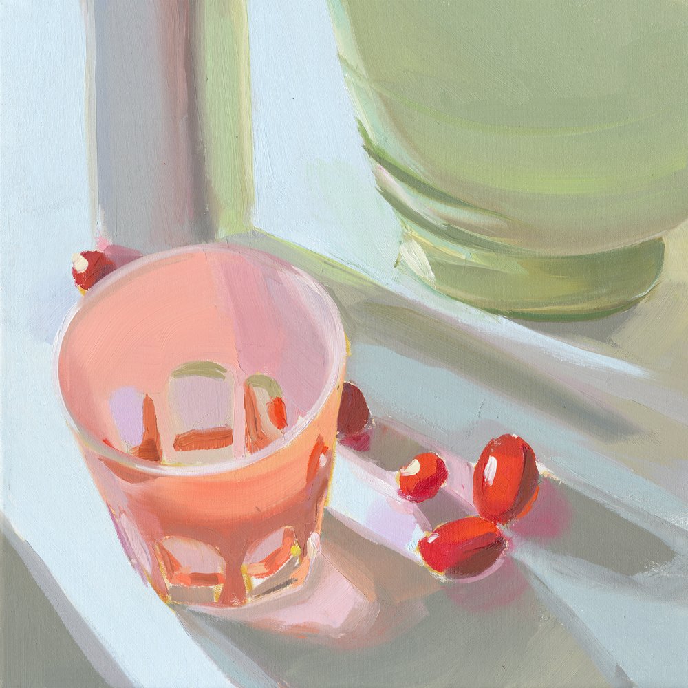Vidro rosa de Jenny Westenhofer