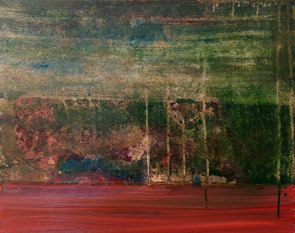 Paisagem Florestal Abstrata de Joackim Schou Dahle