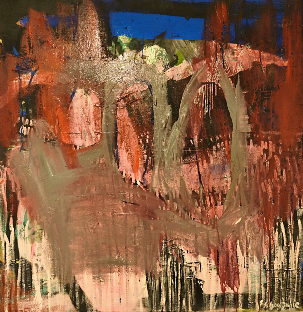 Abstrato Vermelho Dinâmico de Joackim Schou Dahle