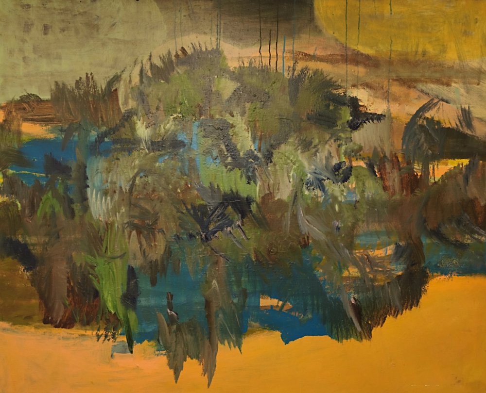 Paisagem abstrata fluida de Joackim Schou Dahle
