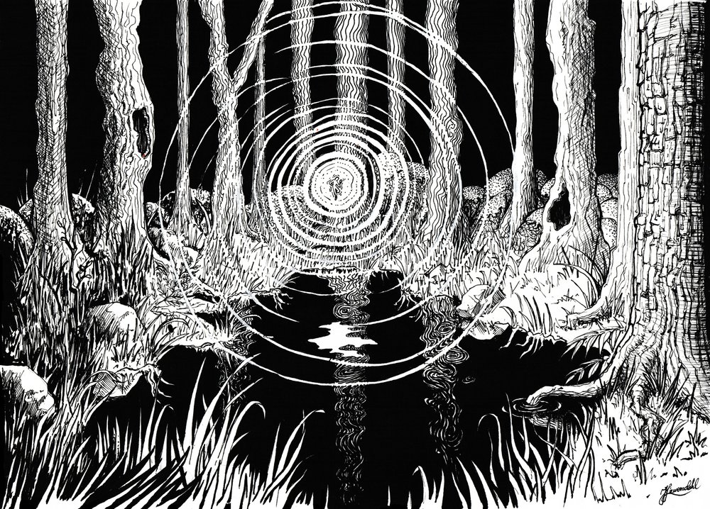 Ondulações da Floresta Mística de Johan Liewendahl