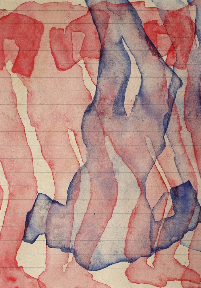 Fluxo de aquarela abstrata de Joshua Hoskins