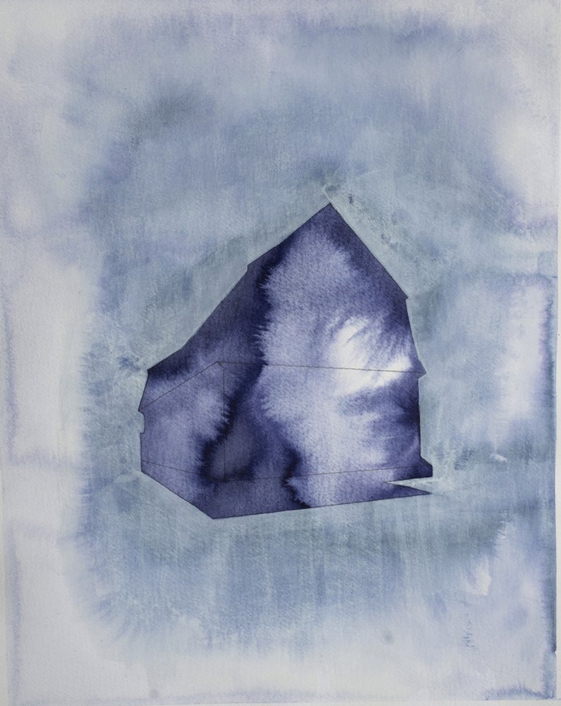 Casa em tons de azul de Joshua Hoskins