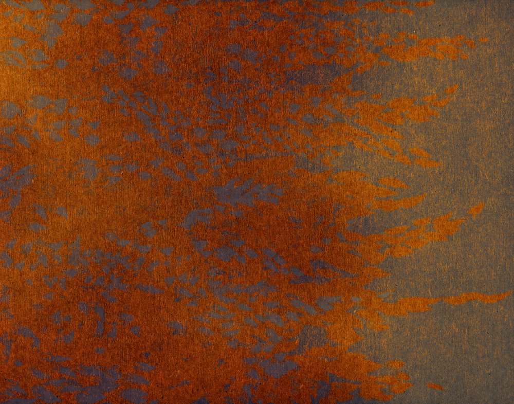 Fluxo abstrato de ferrugem de Josie George
