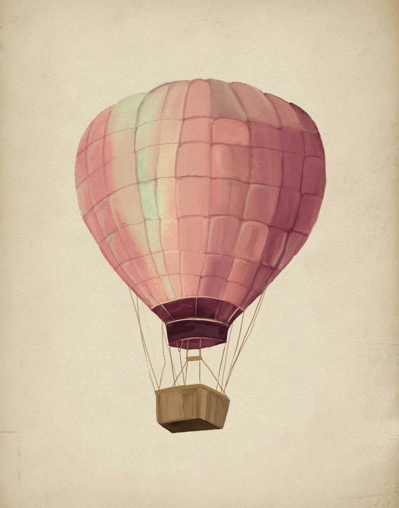 Balão rosa de sonho de Josie George