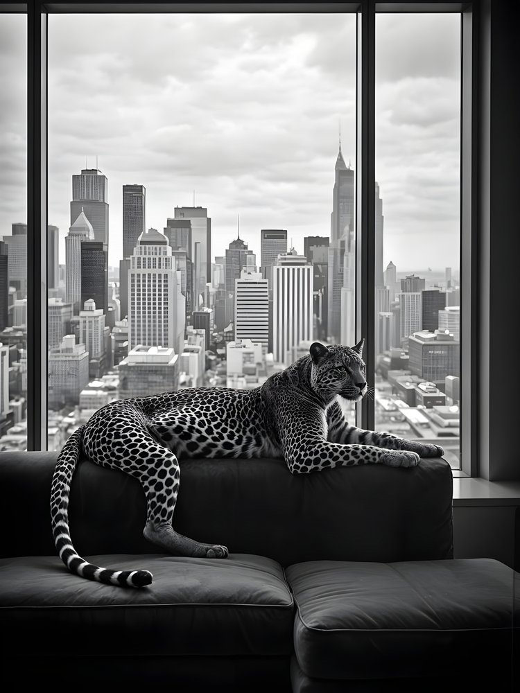 Vista do Leopardo Urbano de Josie George