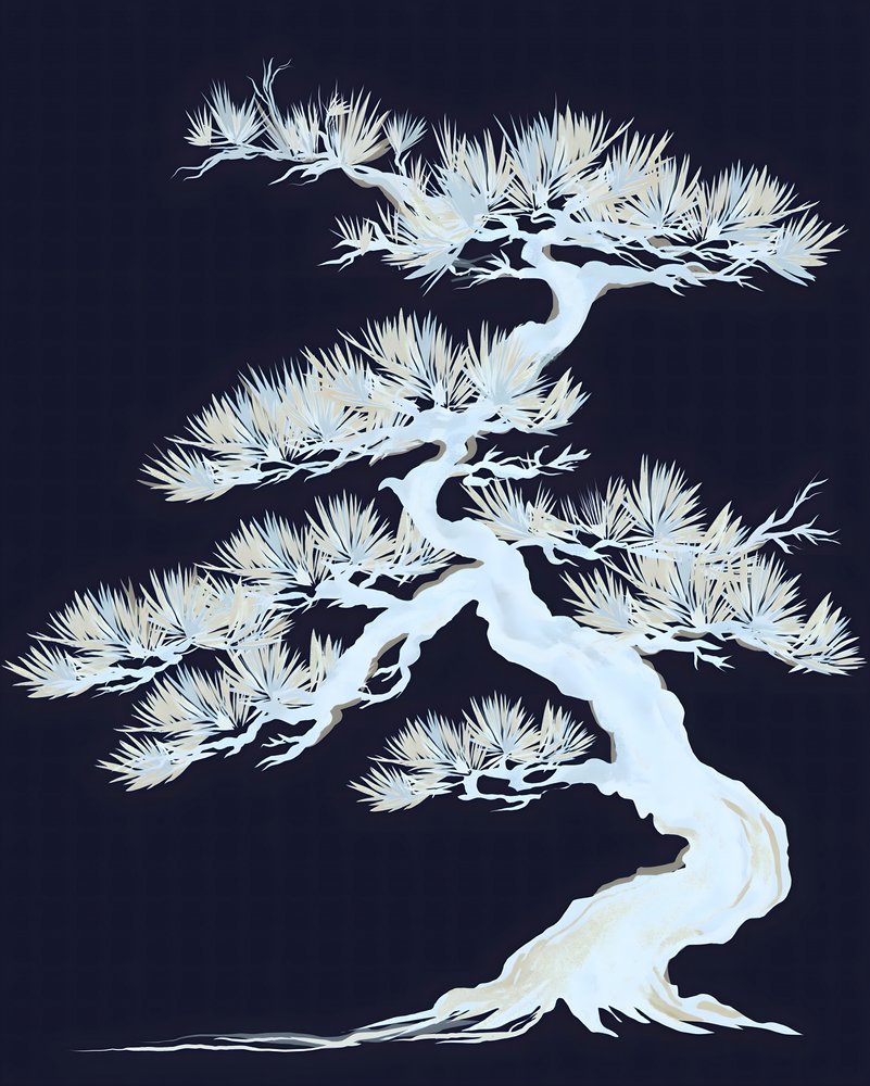 Bonsai branco de Josie George