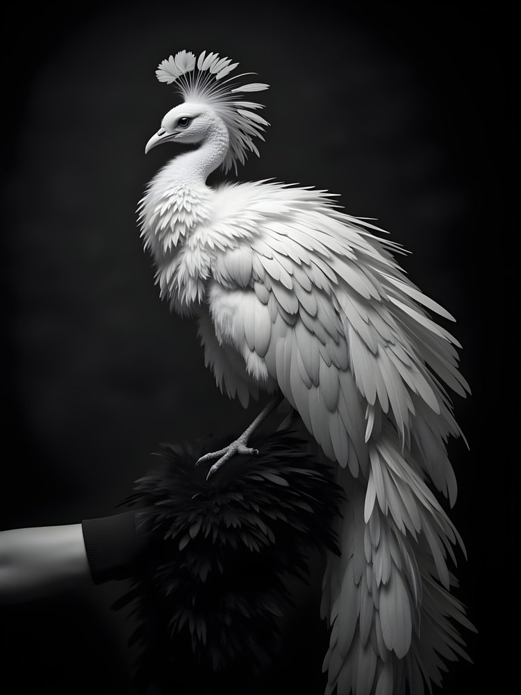 A Majestade do Pavão Branco de Josie George