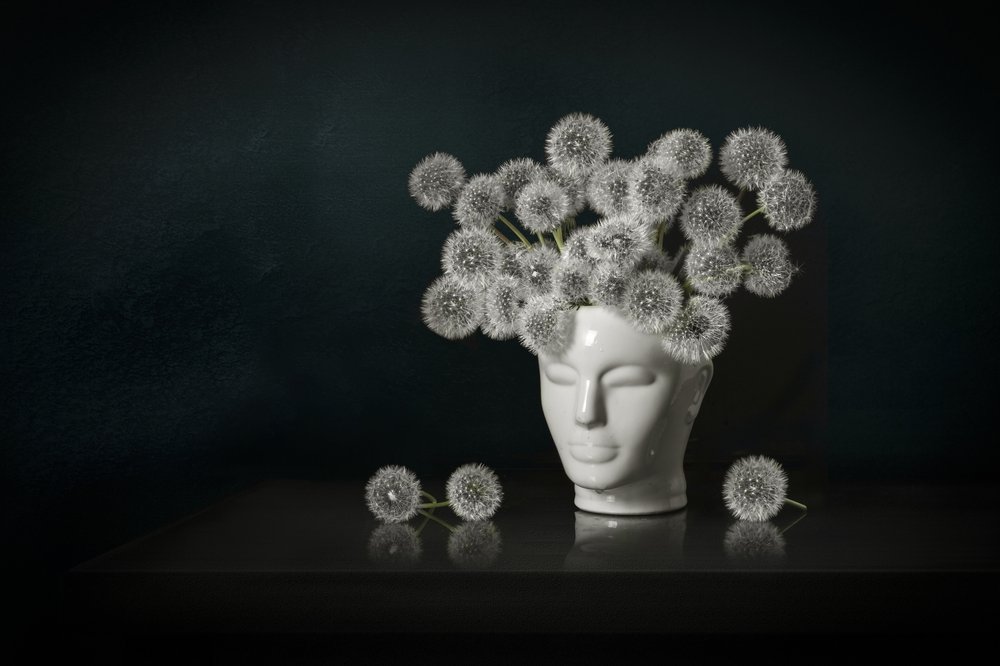 Jarrro «Dandelion Head» de Juan Antonio Palacios