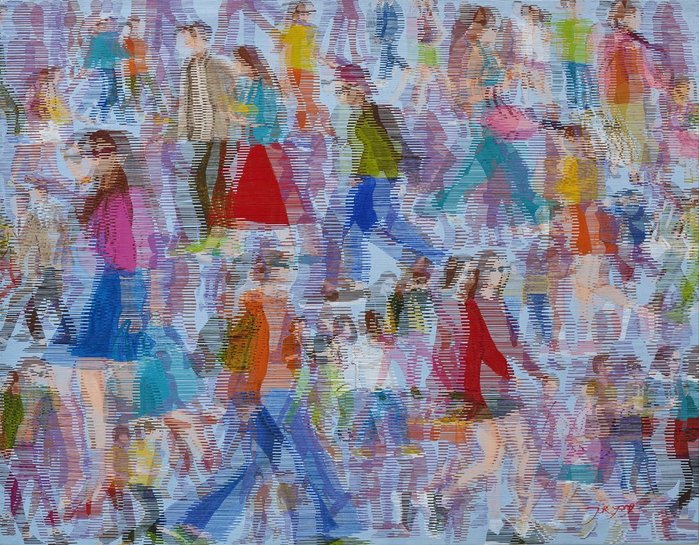 Movimento Urbano Colorido de Jukyong Park