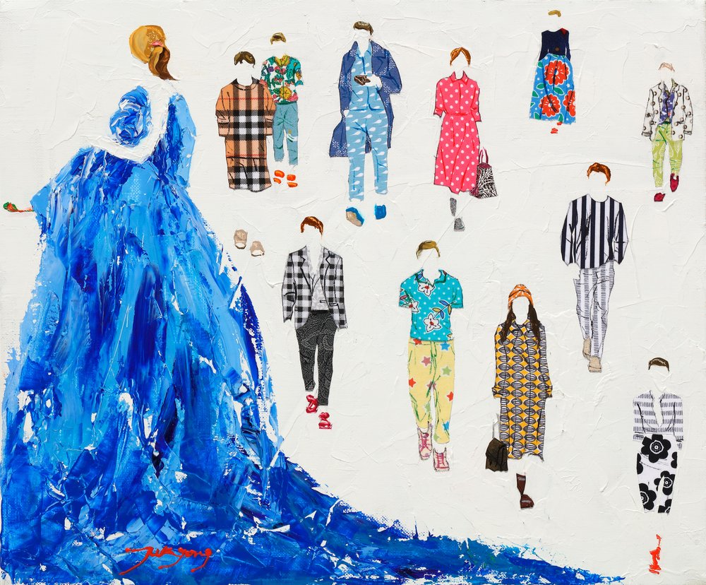 Figuras da moda moderna de Jukyong Park