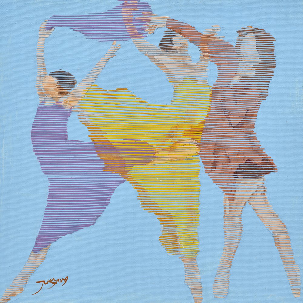 Movimento de dança vibrante de Jukyong Park