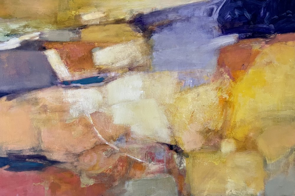 Campos abstratos vibrantes de Julia Purinton