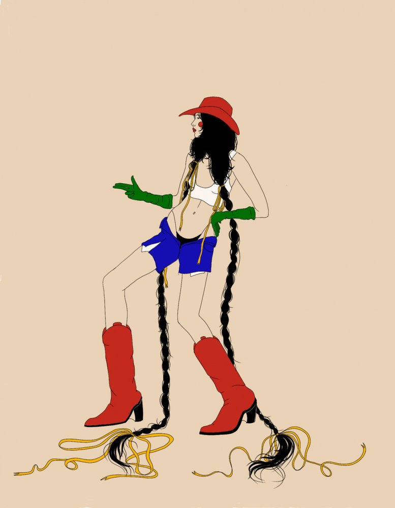 Estilo cowgirl moderno de Juliana Kokolari