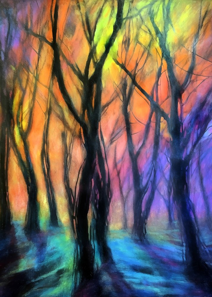 Luzes da Floresta Encantada de Justyna Jaszke