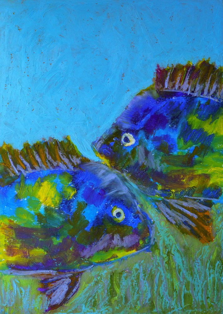 Peixes tropicais vibrantes de Justyna Jaszke
