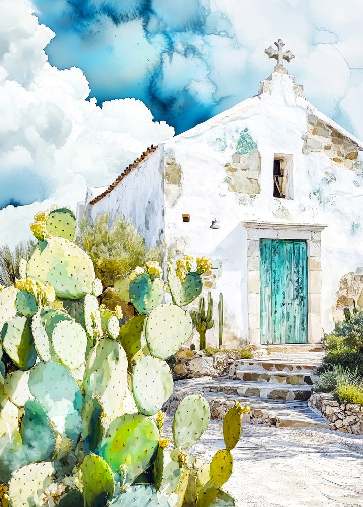 Vista do Cactus em White Chapel de Justyna Jaszke