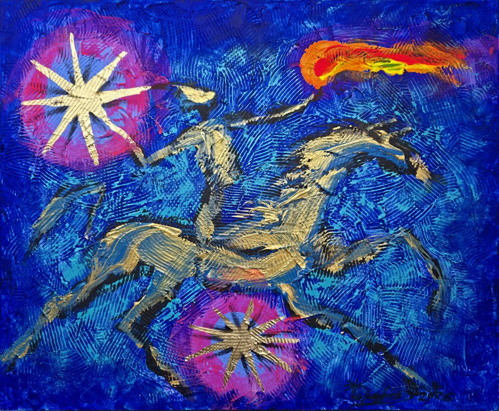 Cavaleiro Cósmico Ardente de Kanat Ibragimov