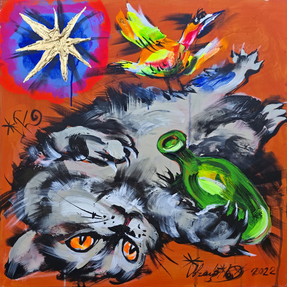 Gato travesso de Kanat Ibragimov