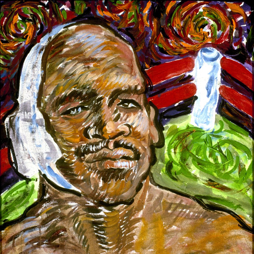 Retrato de um Boxer imponente de Kanat Ibragimov