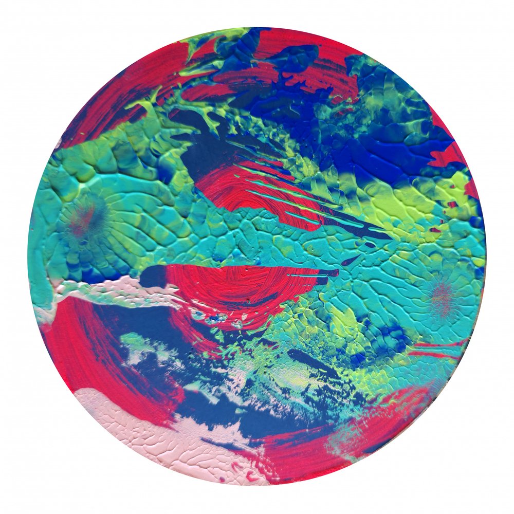 Fluxo abstrato vibrante de Kanat Ibragimov