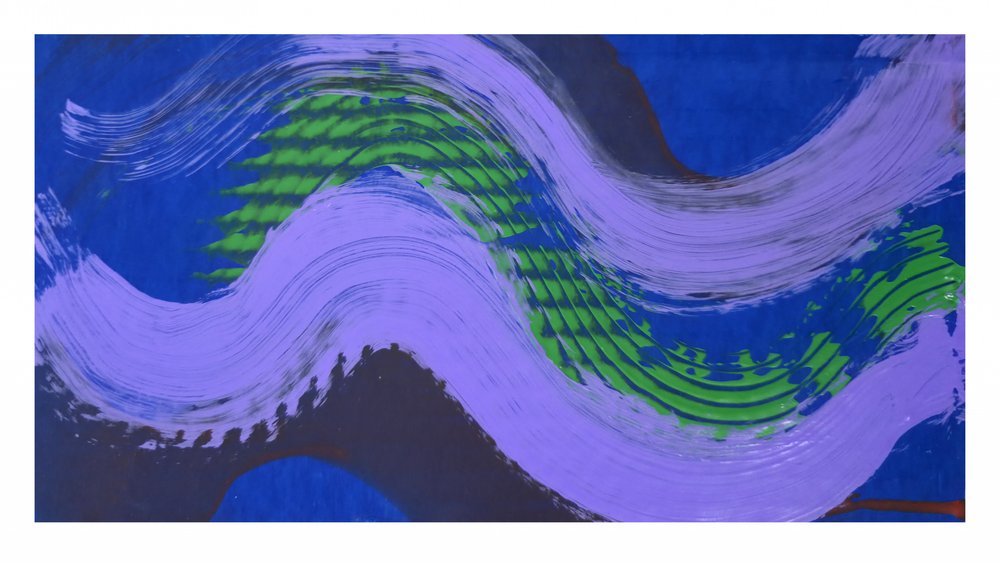Ondas abstratas vibrantes de Kanat Ibragimov