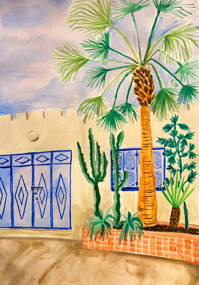 Jardim Blue Gate Oasis de Karen Menzenbach