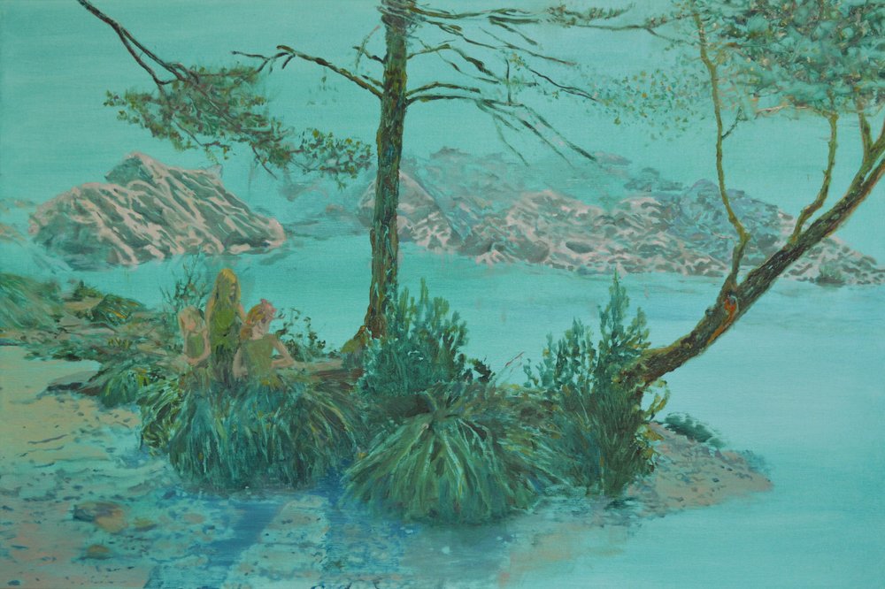 Lago Serene Teal de Karin Bos