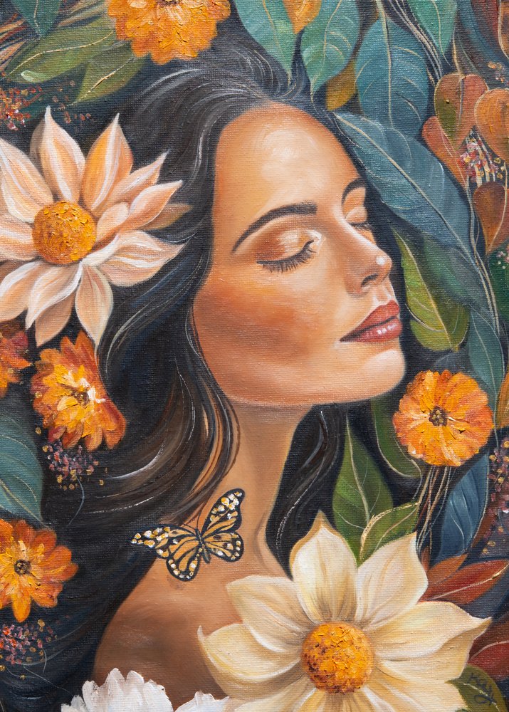 Sonho Floral Sereno de Kay Shanley