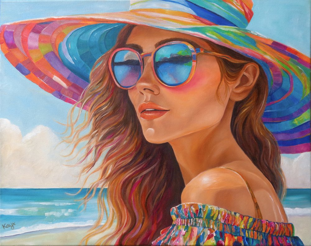 Moda de praia de verão de Kay Shanley