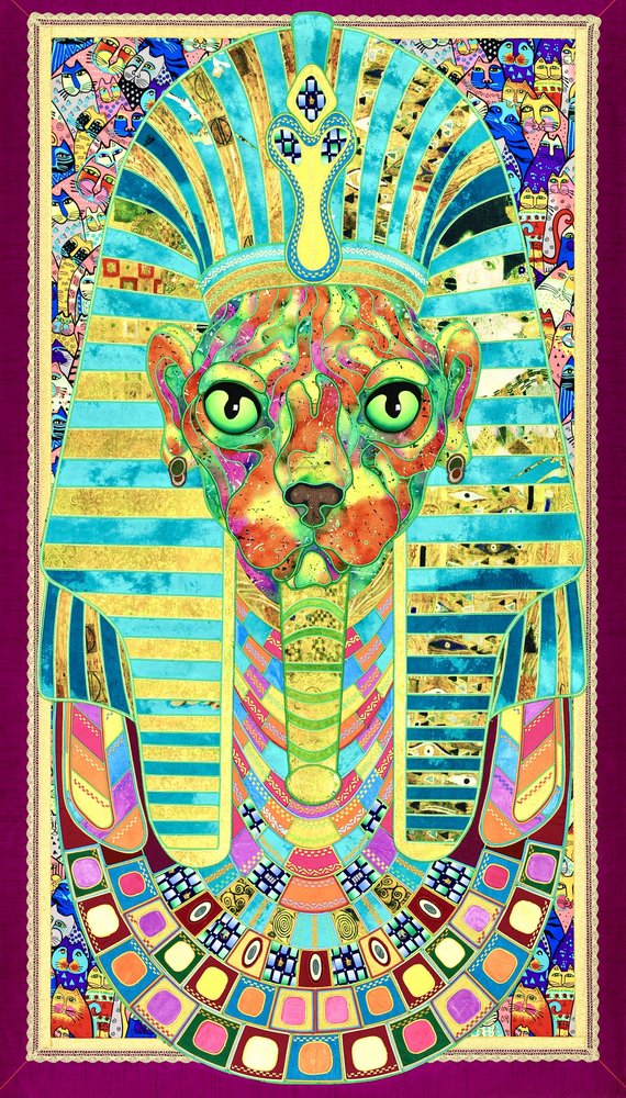 Gato Sphynx Faraó de Kostyantin Malginov