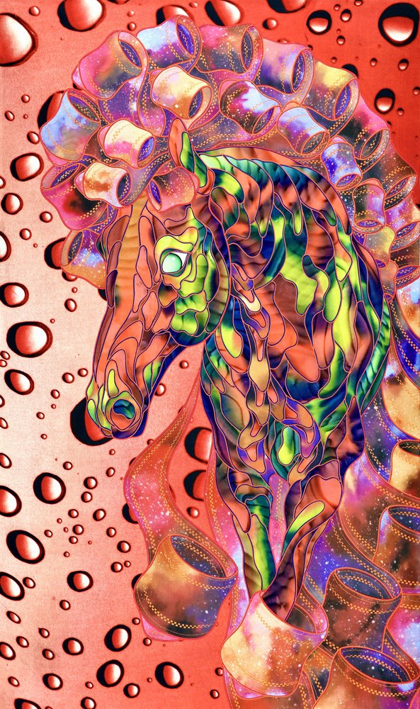 Cavalo de fantasia vibrante de Kostyantin Malginov