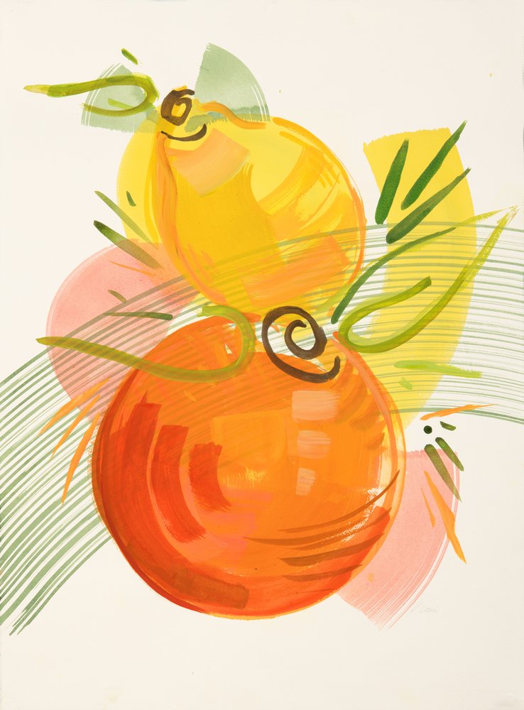 Frutas cítricas vibrantes de Kristin Cronic