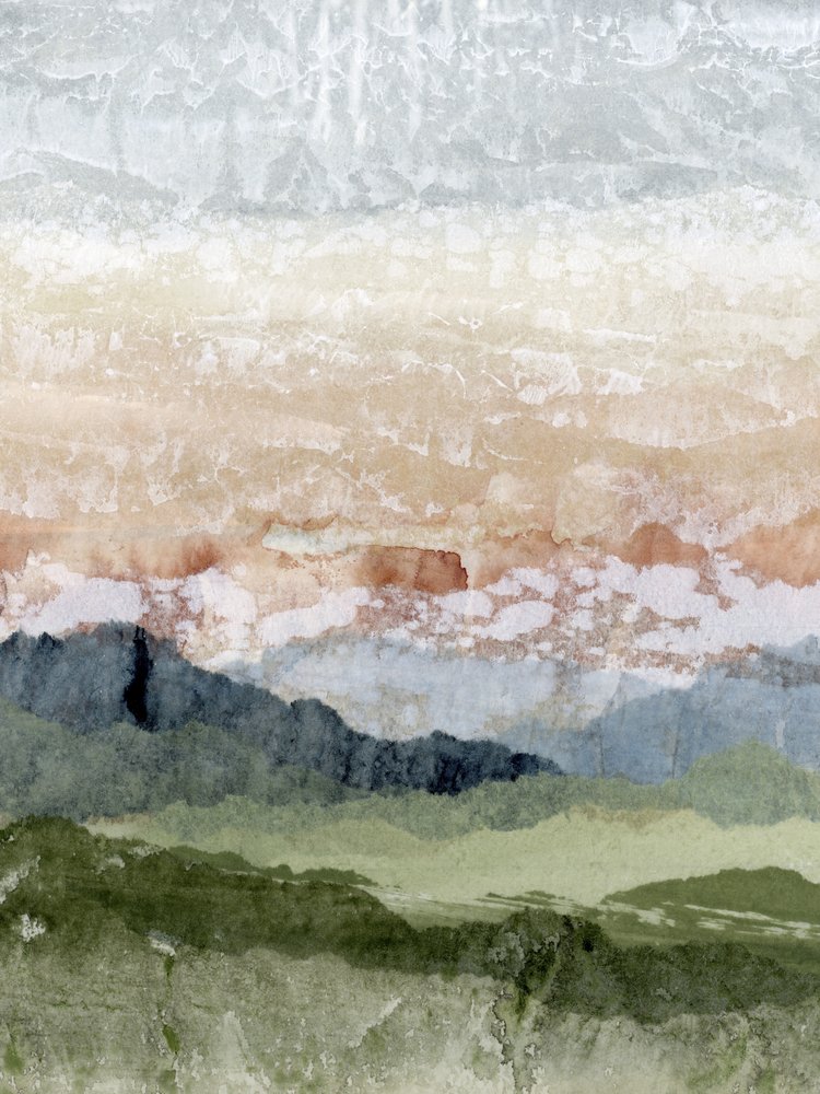 Tons Abstratos das Montanhas de Lara Eckerman